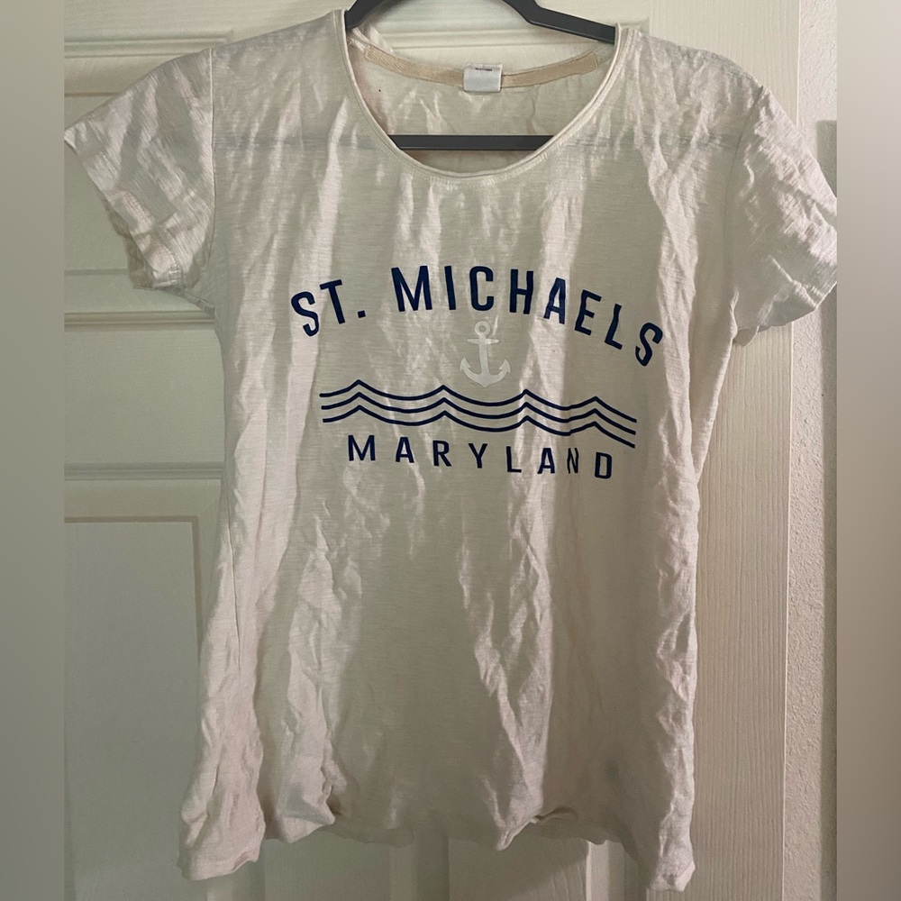 White St. Michaels Maryland T-Shirt